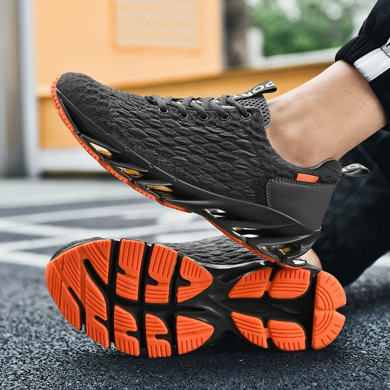Fashion Men Running Shoes Comfortable Men's Walking Sneakers Breathable Casual Shoes Non-Slip Sports Shoes Women's Sneakers for Men