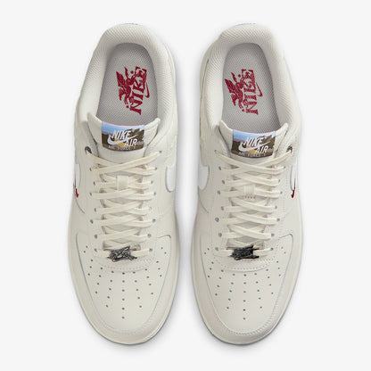 Nike genuine Air Force 1 Scarpe casual basse da uomo ammortizzate con cuscino d’aria IQ1119-011