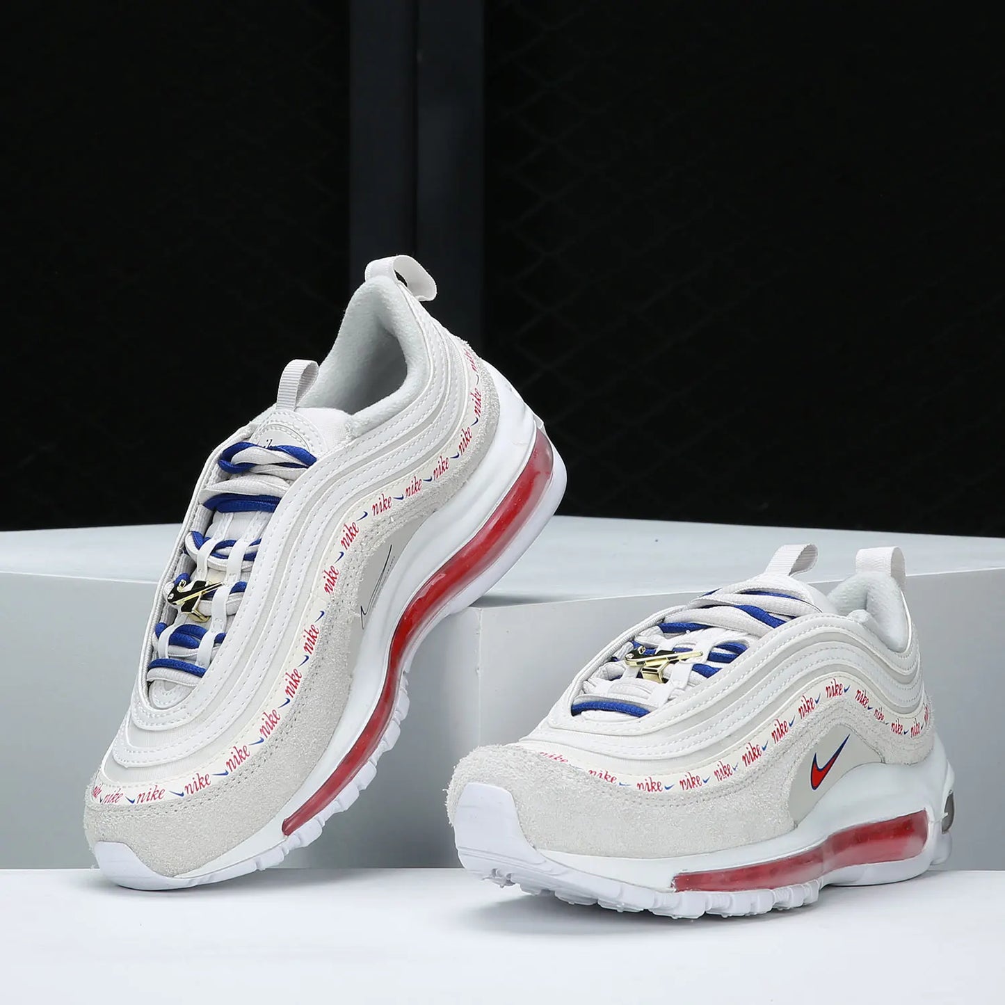 Nike Genuine AIR MAX 97 Women's Low-Top Air Cushioned Sports Shoes DC4013-001