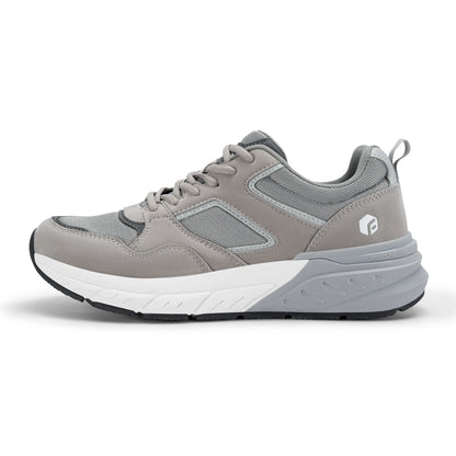 FitVille Newest Running Shoes for Men Wide Width Sneakers with Arch Support for Flat Feet Heel Pain Relief Plantar Fasciitis