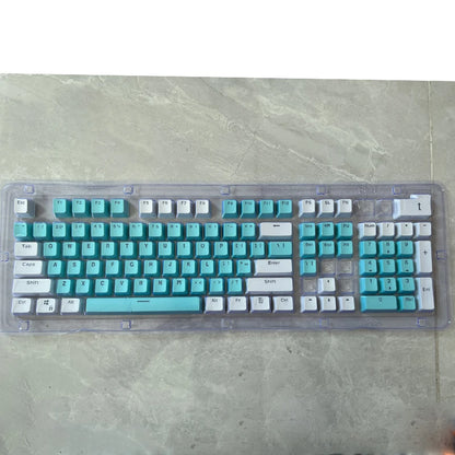 106 Keys Grey Red Keycaps PBT Specials Keycap Backlit Two-Color Key Caps For MX Switch 61/87/104 Mechanical Keyboard