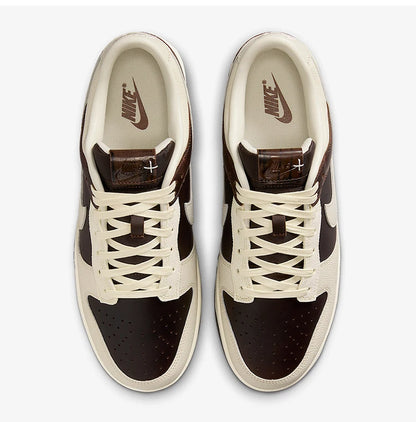 Nike Authentic Dunk Low Herren-Sneaker aus strapazierfähigem klassischem Leder, atmungsaktiv, IH7333-200