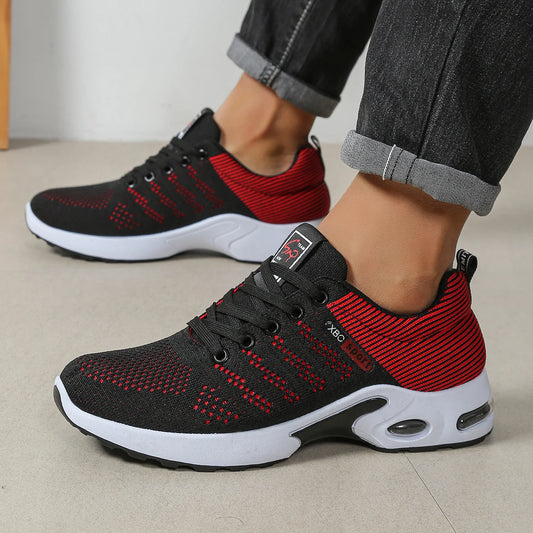 Men's shoes Fashion Super Breathable Lace-Up Running Shoes - Non-slip, durable and pillow comfort - Men's Fashion Sneakers