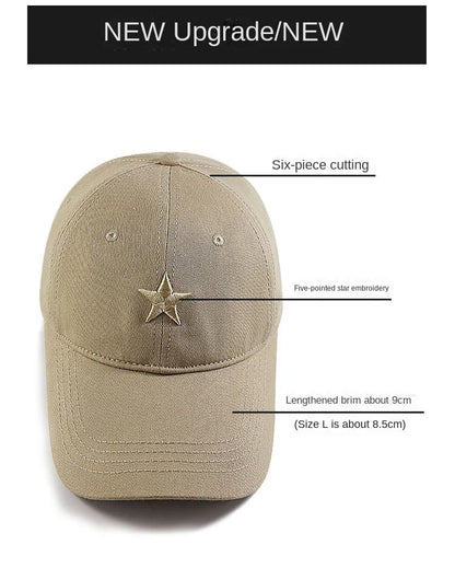 Big Head Plus Size Baseball Cap 100% Cotton Fits Men Women Adjustable Dad Hat Oversize 58-60cm 61-65cm