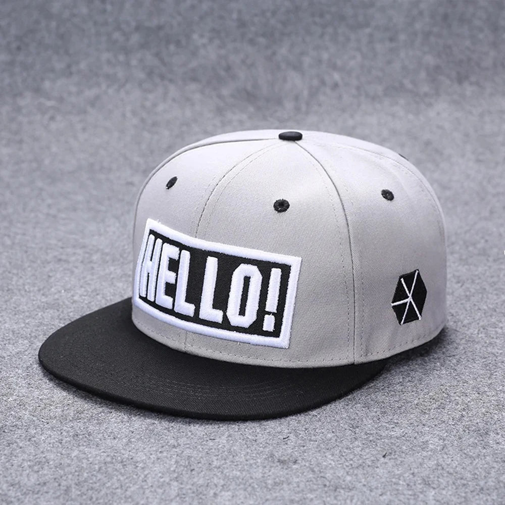 Herren-Baseballkappe mit Buchstabenstickerei, „Tide“, universell kombinierbar, flache Krempe; Damen-Sommer-Hip-Hop-Kappe, Outdoor-Sonnenkappe, verstellbare Schirmkappe
