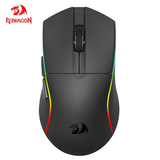 Rato Gaming REDRAGON DEICIDE M816 PRO RGB USB com Suporte Bluetooth 2.4G Sem Fios, 26000 DPI, 6 Botões para Gamer, Rato com Fio para Computador