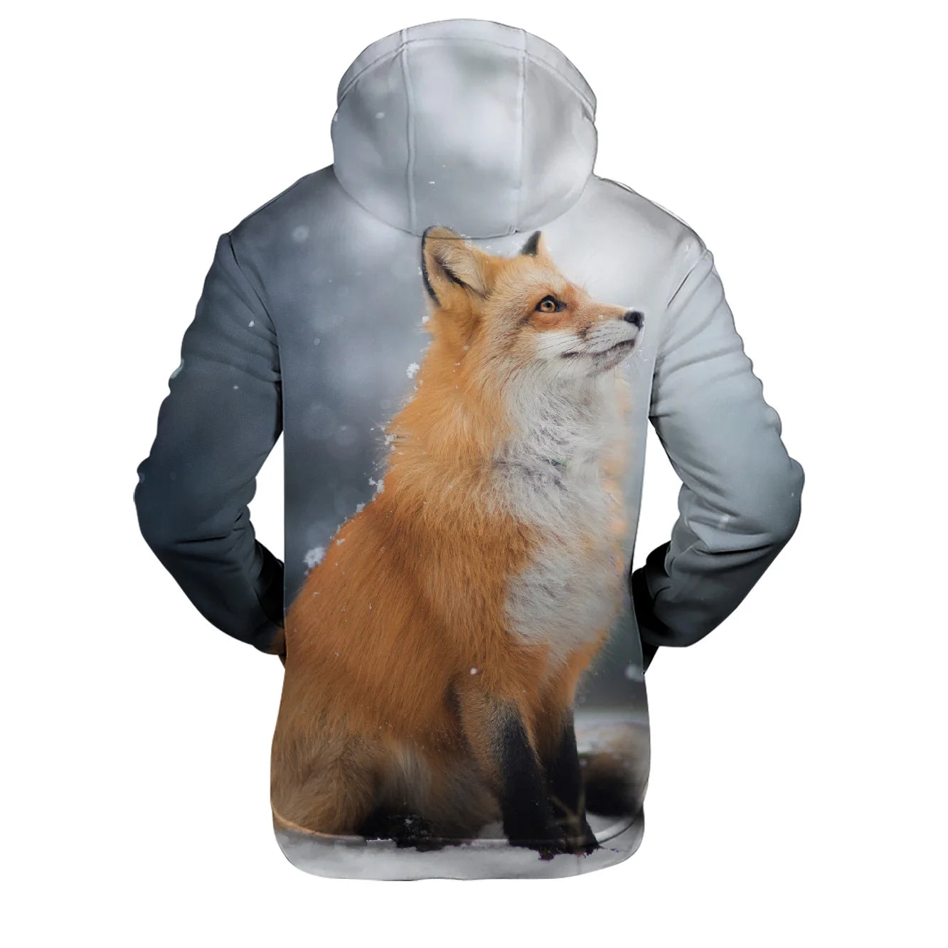 Beliebte Hip-Hop-Novelty-Hoodies und Sweatshirts mit komfortablem Fox-3D-Print für Herren/Damen und Erwachsene/Kinder, lässige Pullover
