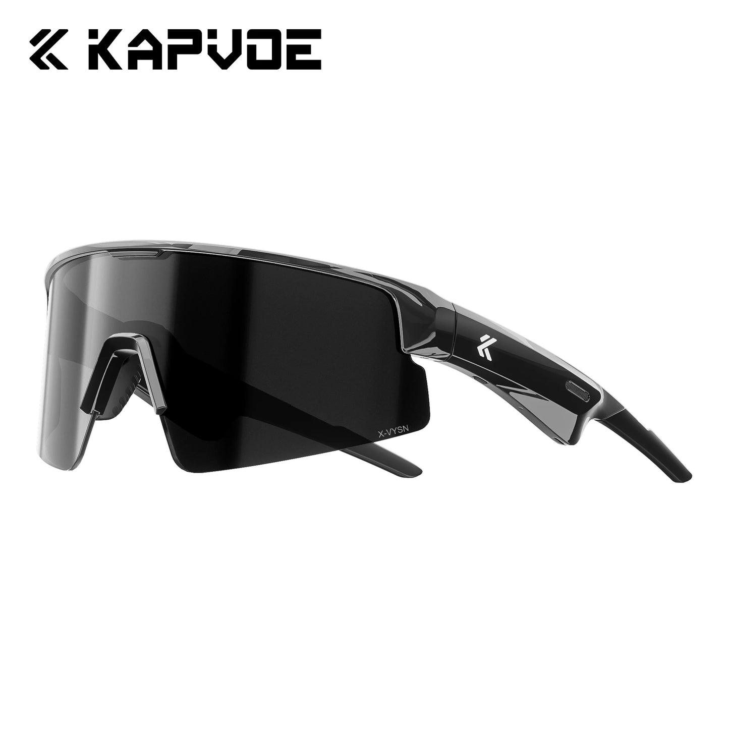 Kapvoe Bluetooth Sunglasses Smart Cycling Glasses Wireless UV400 Protection Goggles Telephone MP3 Sports Cycling Glasses Men