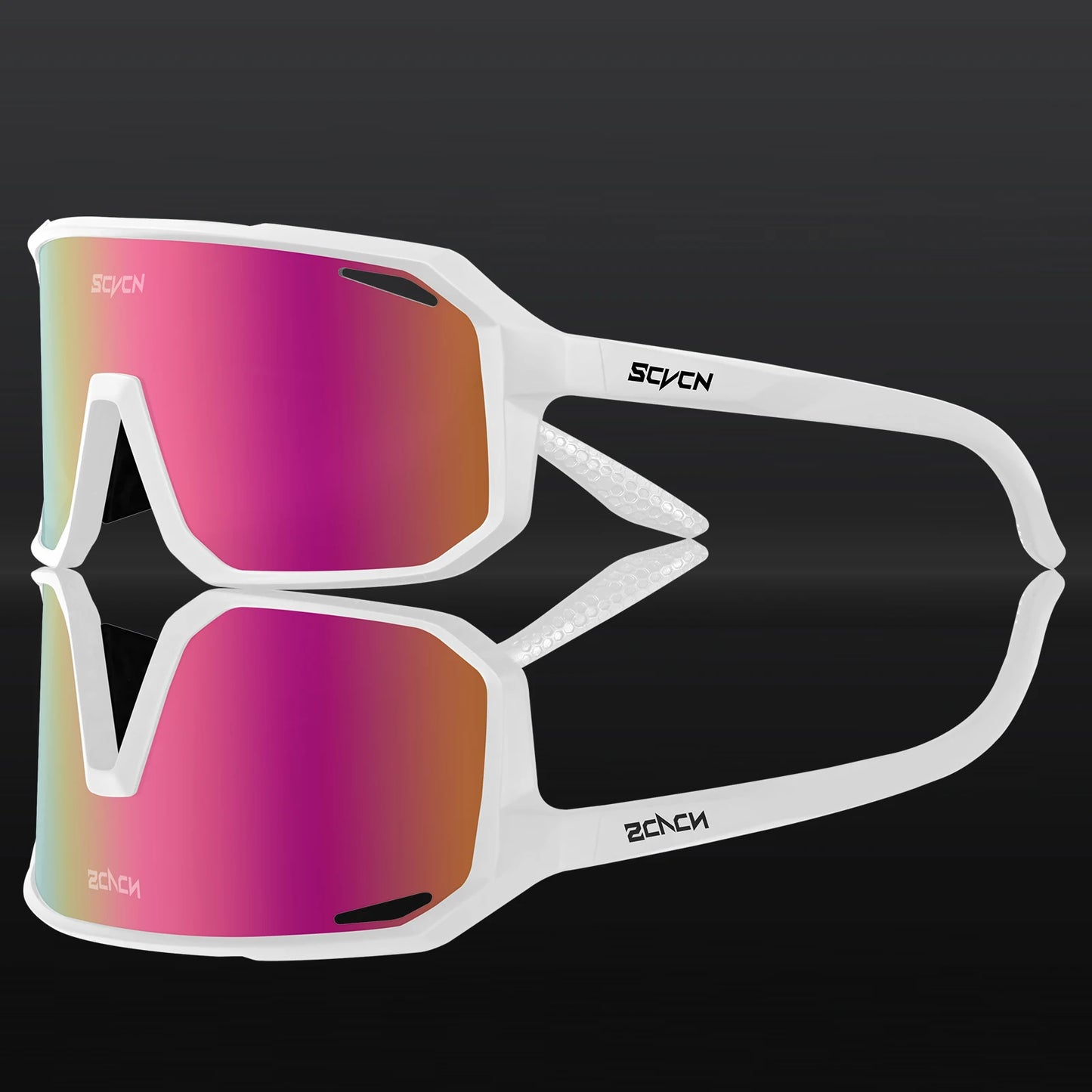 SCVCN New Outdoor Cycling Glasses Bike Sunglasses Men UV400 Eyewear Sports MTB Goggles Bicycle Women Riding Hiking Sunglasses