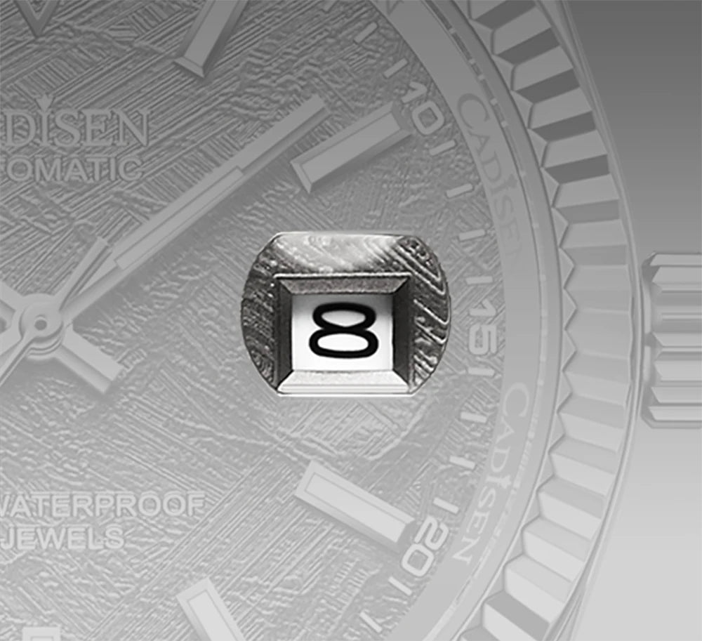 CADISEN DD40 Herrenuhr – luxuriöse Automatikuhr für Herren, AR-Saphirglas, mechanische Armbanduhr für Herren, 10Bar, MIYOTA 8285 Uhrwerk, neu 2023