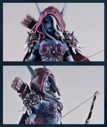 Φιγούρες δράσης Sylvanas Windrunner World Of Warcraft, Βασίλισσα των Απέθαντων, χειροποίητα μοντέλα συλλογής, διακοσμητικά, δώρα και παιχνίδια για παιδιά