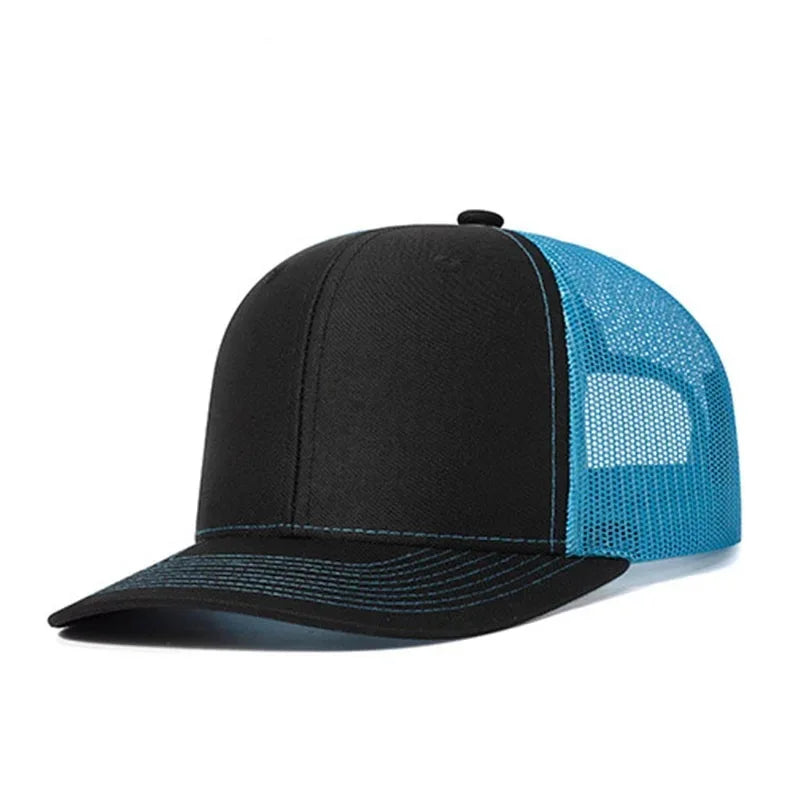 Breathable Mesh Classic Baseball Cap forMem Women Casual Trucker Hat Breathable Adjustable Snapback Unisex Active Sporty Dad Cap
