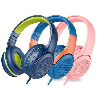 Awatrue Kids Headphones Comfortable Toddler Headsets for School Ideal Gifts for Son Daughter Sound and Safe Listening Experience