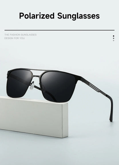 New Photochromic Polarized Sunglasses Man High Quality UV400 Sun Glasses Outdoor Driving Fishing Pilot Eyewear