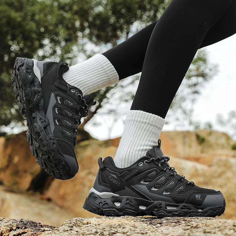 Men's and Women's Hiking Shoes Non-Slip Trekking Outdoor Sneakers Sports Shoes Camping Training Jogging Breathable Climbing Trail Shoes