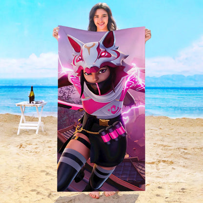 Game F-Fortnites Strandtuch Hotelhandtücher Badezimmer Sauna Spa Playa Reise Schwimmbad Für Zuhause Babybad Mikrofaser Fitnessstudio Dusche
