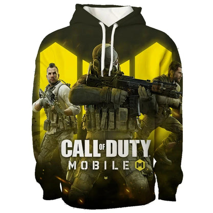 Pop Game Call Of Duty Warzone 3D Printed Hoodie Men's And Women's Hooded Pullover Trendy Streetwear Youth Sweatshirt Clothing