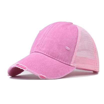 Distressed Baseball Cap Dad Hats for Men Women Vintage Washed Cotton soft crown Hat Adjustable Low Profile Unisex Style Headwear