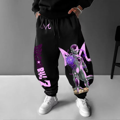 Pantaloni da uomo Dragon Ball Sportswear Broly primavera, autunno e inverno, anime giapponese, jogger Y2K Harajuku in cotone