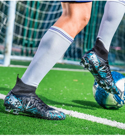 New Men's Professional Soccer Shoes Non-slip Football Boots Unisex Breathable Futsal Sports New Cleats Drop Shipping Ultralight