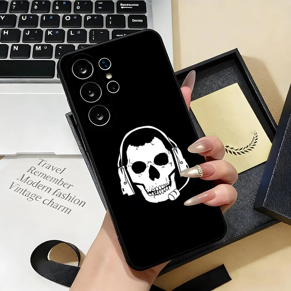 COD Call Of Duty G-Ghosts Phone Case For Samsung S26 S25 S24 FE S23 S22 S21 Plus S20 Ultra Note20Ultra Black Soft Shell