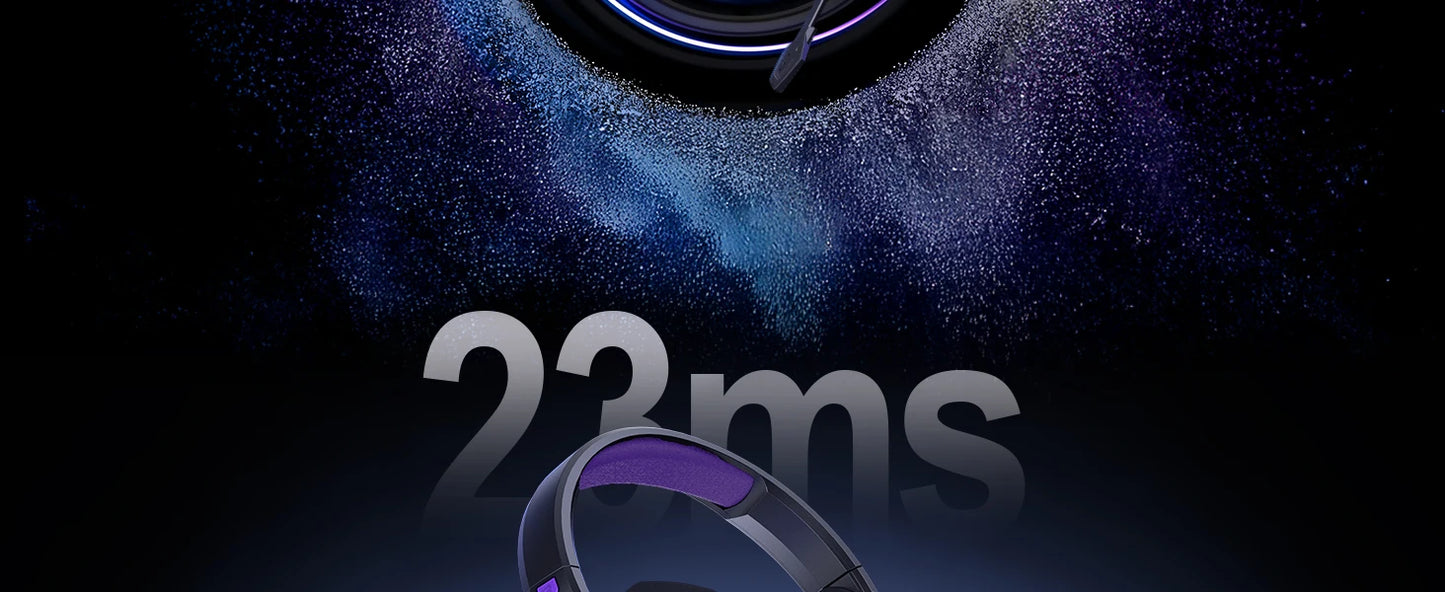NUBWO G06 Dual Wireless Headsets Gamer with Microphone for PS5, PS4, PC, Mobile, Switch, 2.4GHz Bluetooth 5.3 Gaming Headphones