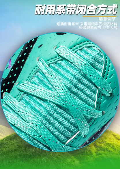 Oversized Football Boots For Youth & Children, Comfy Flexible Design, Stable Anti-slip Performance For Outdoor Field Sports