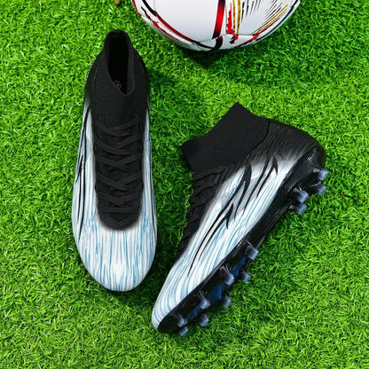 Nouvelles chaussures de football pour hommes, chaussures de football professionnelles ultralégères, chaussures d'entraînement sur gazon, baskets de match, sport de plein air, antidérapantes, unisexes