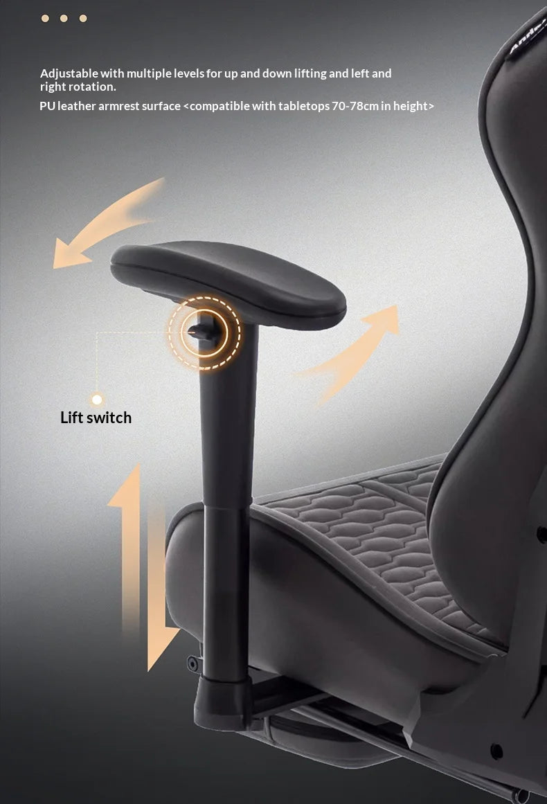 Office Ergonomic Gaming Chairs Desk Gamer Computer Comfortable Chairs Vanity Chair Technology Fabric Gaming Chairs Home Bedroom