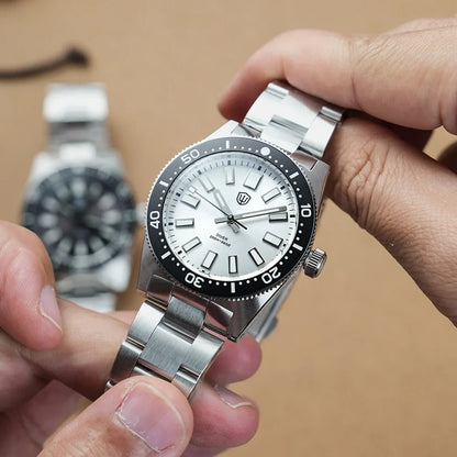Watchdives WD1965 Luxury Men's Watch VH31 Sweep Second Quartz Movement 38mm Watch Night Light 20Bar Waterproof Watches