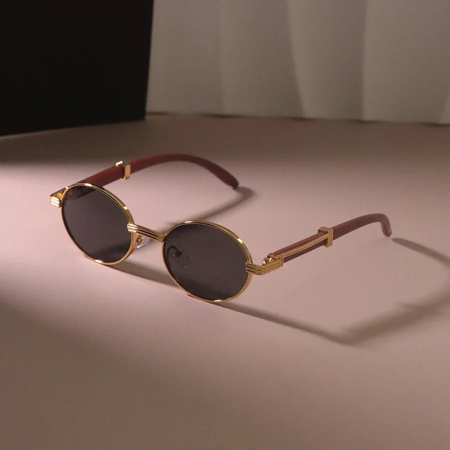 Casual Oval Round Sunglasses Women Men Sun Glasses Female Mirror Colors Designer Brand Fashion Luxurious Gradient Eyewear