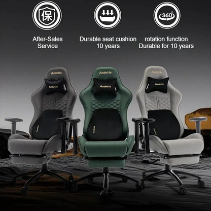 Office Ergonomic Gaming Chairs Desk Gamer Computer Comfortable Chairs Vanity Chair Technology Fabric Gaming Chairs Home Bedroom