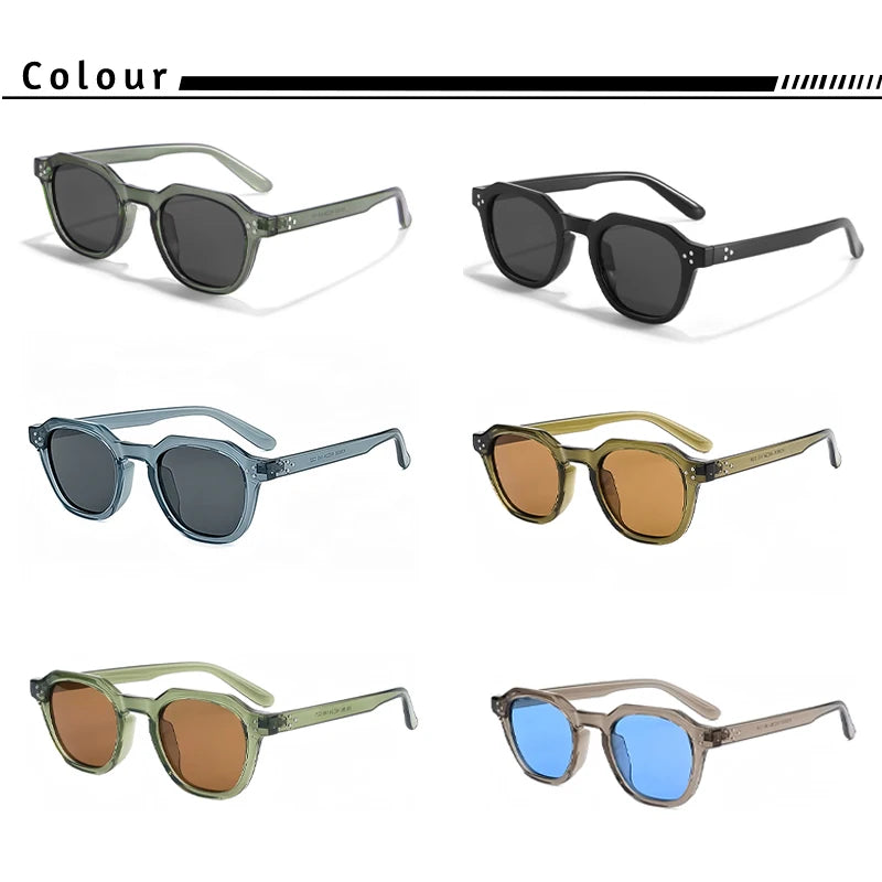 Caterside New Retro Polarized Men Sunglasses Square TR90 Frame Women Sun Glasses Outdoor Driving Fishing High Quality UV400 Gift