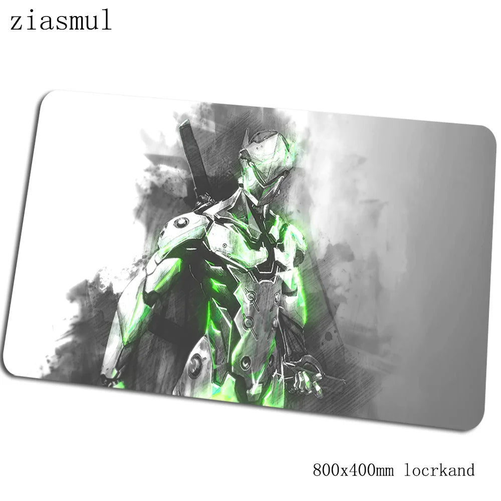 Overwatch-Mauspad 800x400x3mm – Bestseller-Computermatte, Gaming-Zubehör, großes Mauspad für Tastatur, PC-Spiele und Gamer