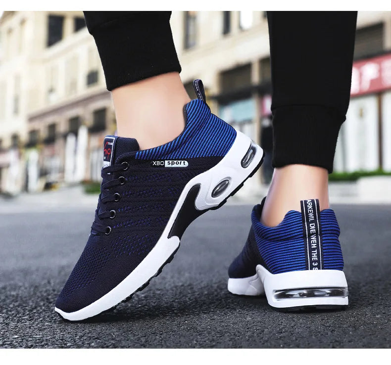 Chaussures de dehors Légères et Décontractées pour Homme, Baskets Respirantes à Lacets, Version Coréenne, Nouvelle Tendance