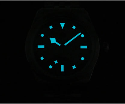 San Martin 38mm Men's Sport Watch Fashion Luxury Explore Climbing Automatic Mechanical Sapphire Waterproof 5 Links Bracelet BGW-9