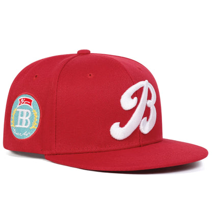Unisex B Letter Embroidery Hip-hop Hats Spring Autumn Outdoor Adjustable Casual Baseball Caps Sunscreen Hat Sports Cap