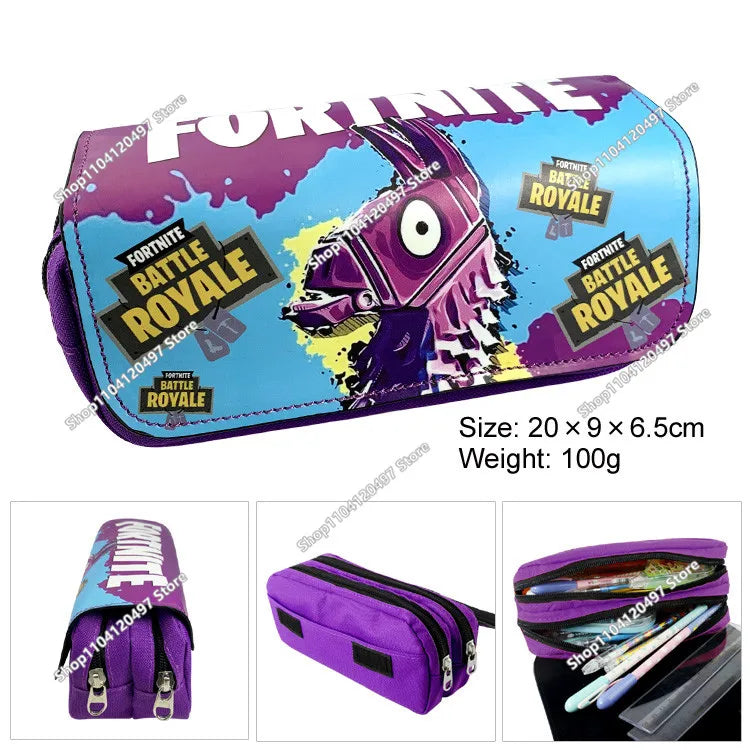 Fortnites Wallets for Kids Anime Fortress Night Wallet Cartoon Card Holder Bag Leather Short Purse Fashion Fold Purses Boys Gift