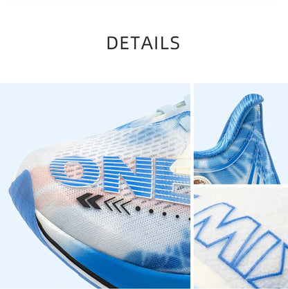 ONEMIX Sapatilhas de Corrida de Maratona em Nylon Carbon Board, Alívio de Impacto, Suporte Estável Profissional, Ressalto Ultraligeiro