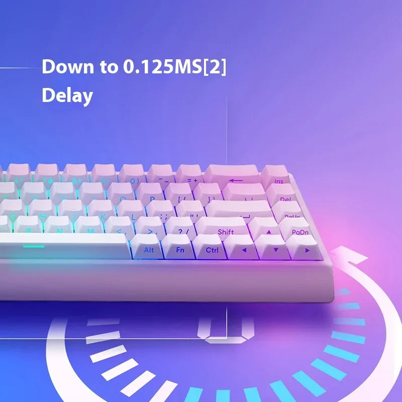 IROK Carotmas Mercury68 mechanische Tastatur mit Magnetschaltern, 8K, 68 Tasten, RT 0.004mm, geringe Latenz, individuell anpassbare kabelgebundene Gaming-Tastatur, PC-Geschenk