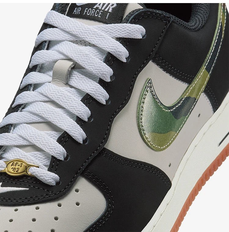 Nike genuine AIR FORCE 1 LOW RETRO sapatilhas leves para homem HQ1967-100