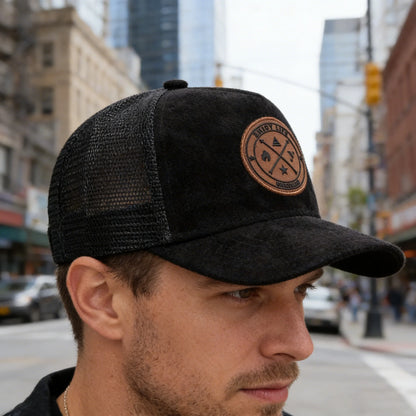 Summer Mesh Baseball Cap Women Men Letter Patch Snapback Hat Casual Breathable Unisex Street Hip Hop Trucker Caps