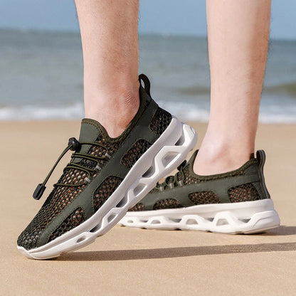 2026 Men and Women Quick-Dry Wading Shoes, Water Breathable AquaIn Upstream Antiskid Outdoor Sports Wearproof Beach Sneakers, Sizes 39-46