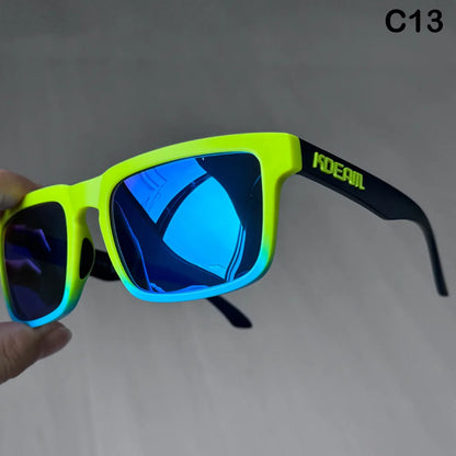New Colors KDEAM-PLUS Large Size Square Unisex Sunglasses Polarized Photochromic Oversized Sun Glasses Fashion Anti Glare Mirror
