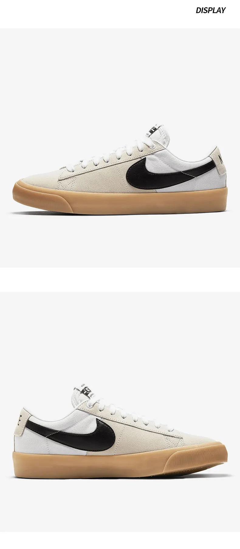 Nike Official Authentic SB Blazer Zoom Unisex Classic Low-Top Skate Shoes DC7695-100