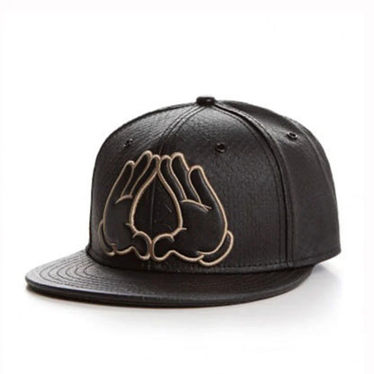 Fashio Brand Leather Cap Baseball Cap for Men Women HipHop Knight Snapback Hat  Kpop Adult Outdoor Casual Designer Gorras Hombre