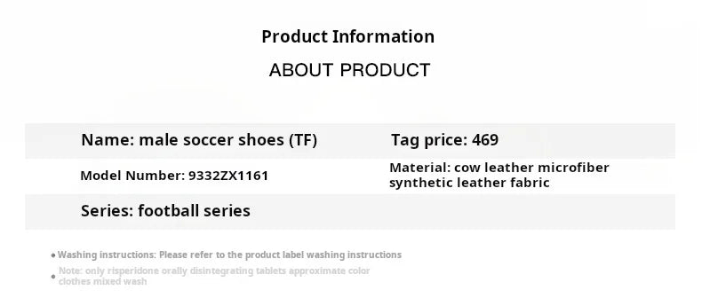 Kelme Men Training Tf Broken Nails Soccer Shoes Artificial Grass Anti-slippery Youth Football Shoes Calfskin Competition Shoes