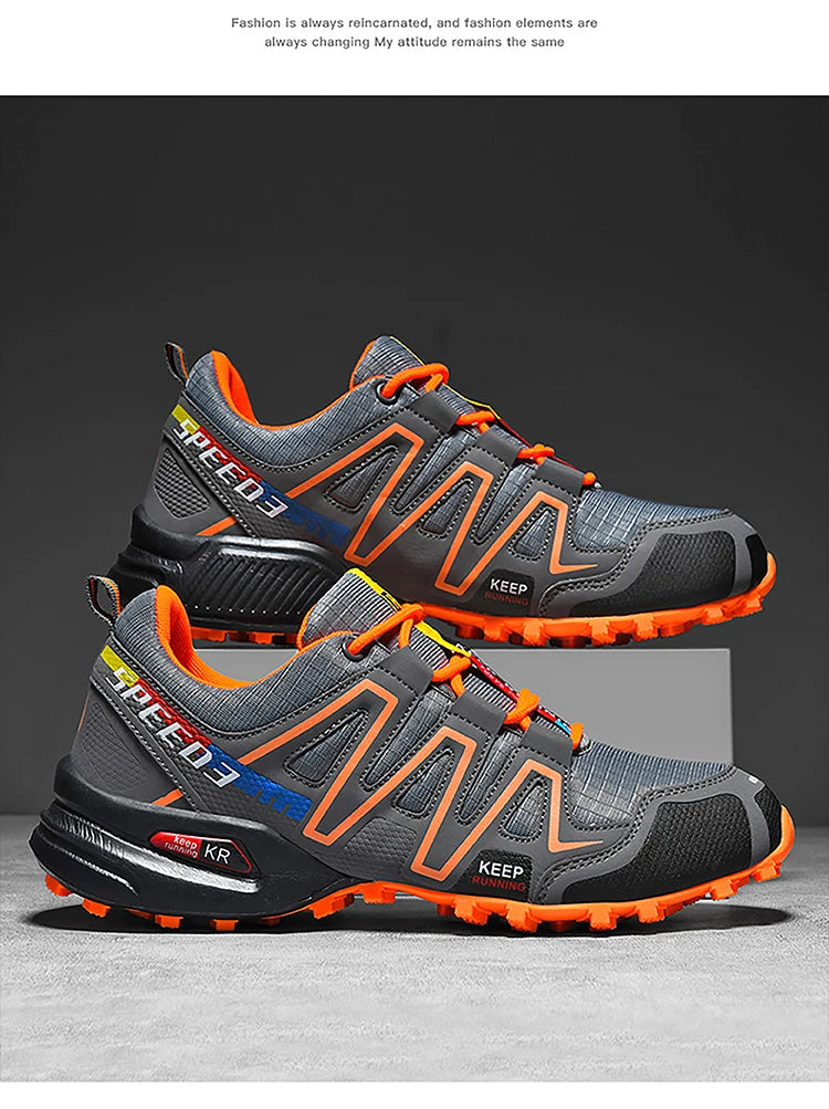 Sapatilhas de Caminhada de Alta Qualidade para Homem, Ténis Outdoor, Sapatos de Escalada, Sapatilhas de Trekking para Mulher, Sapatilhas Táticas Antiderrapantes