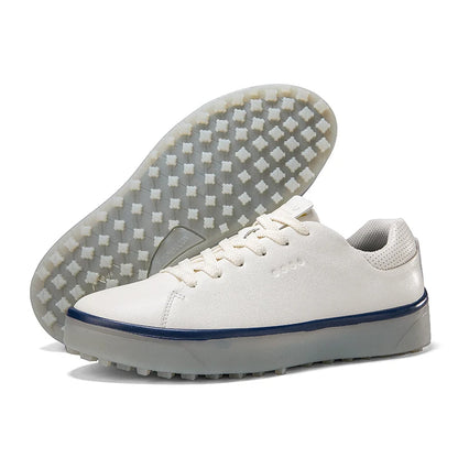 Golf Shoes Men Large Size Up to 47# Rotating Buckle Professional Non-Slip Spikeless Outdoor Beginner Training Golf Sneakers Unisex