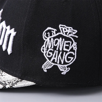Cross-border Hot Selling in Europe and AmericaComptonBaseball Cap Korean Style Personality Hip-Hop Flat Brim Camouflage Hat